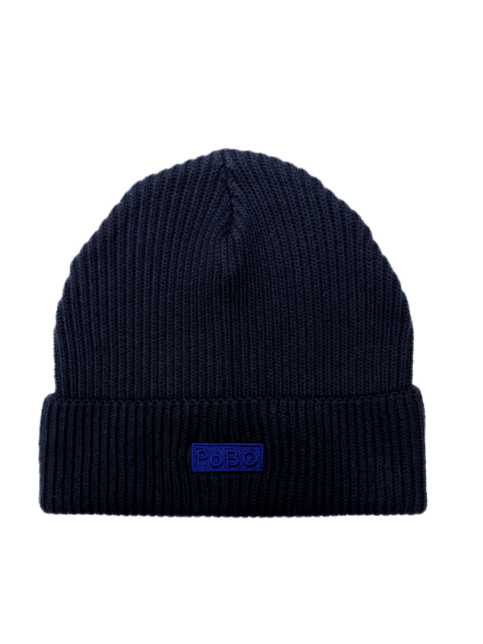 Navy blue fisherman 2024 beanie