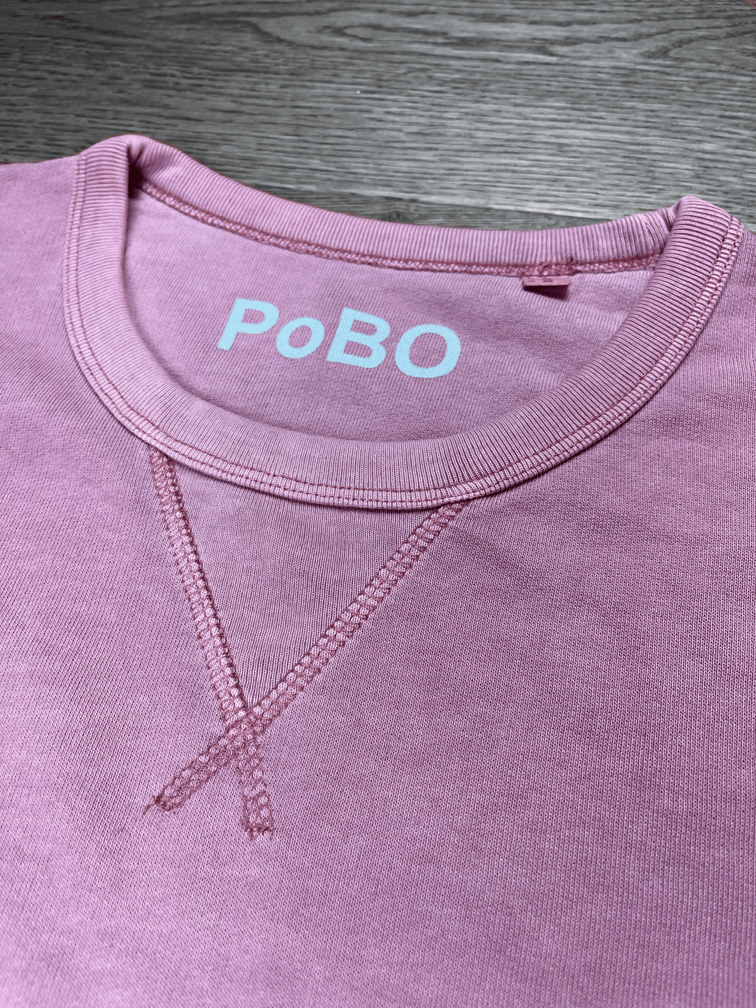 Organic Cotton Sweatshirt, Medium Fit - free shipping - PoBO