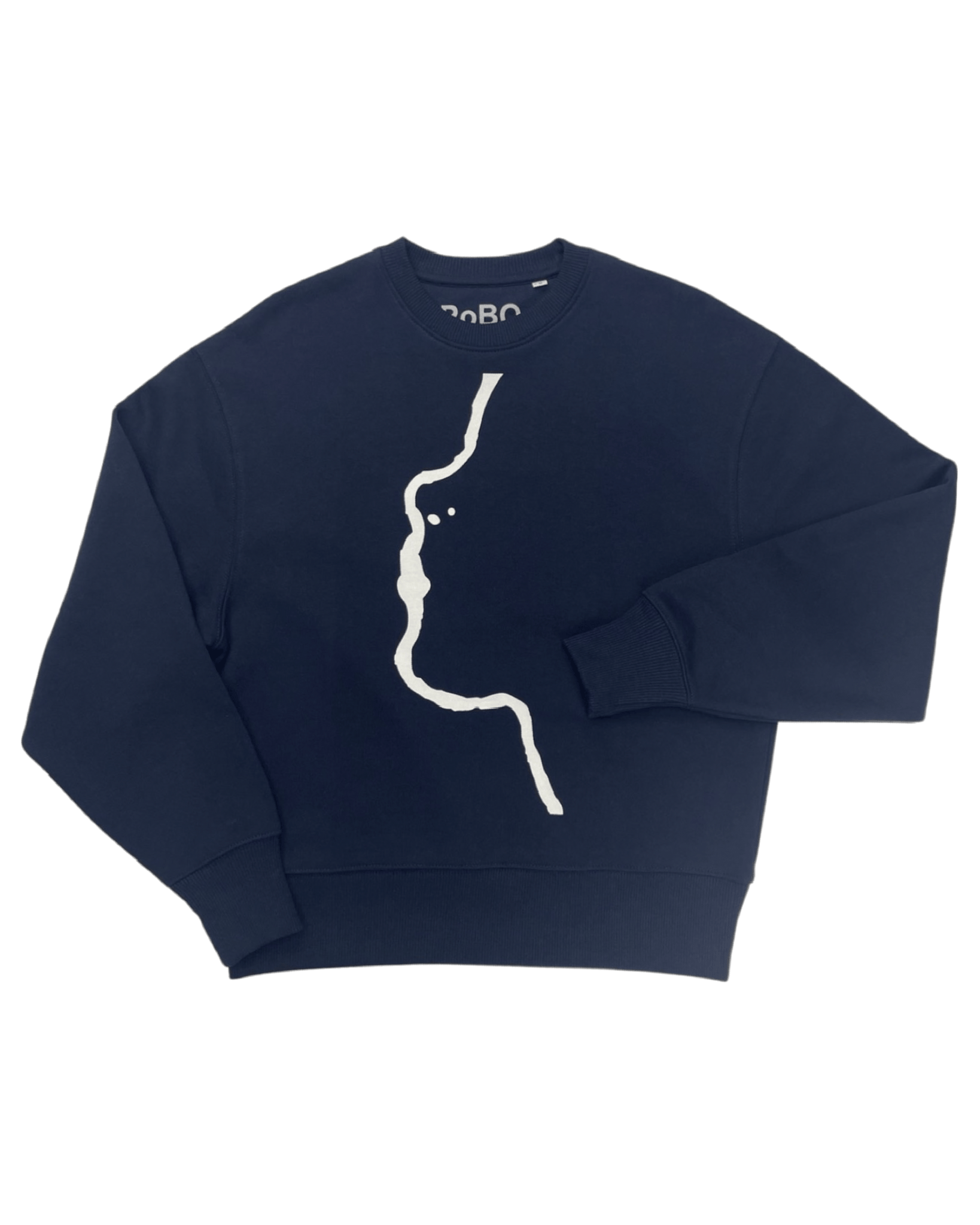 Organic Cotton Sweatshirt, Relaxed Fit - free shipping - PoBO