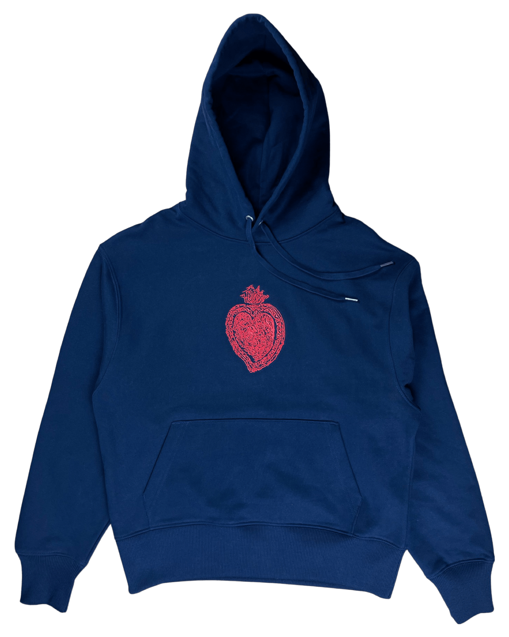 Organic Cotton Hoodie, Relaxed Fit - free shipping - PoBO