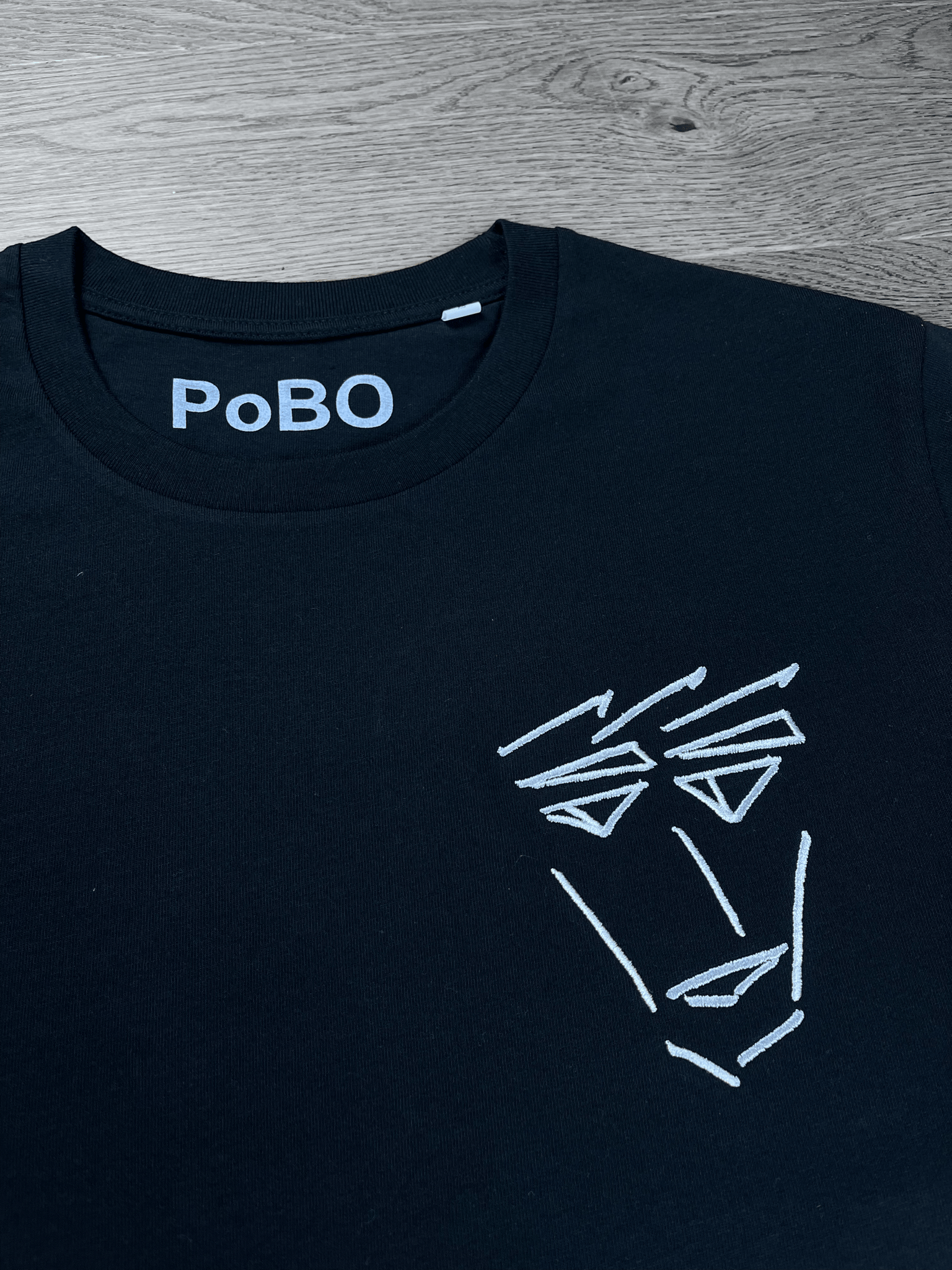 Organic Cotton T-shirt, Medium Fit - free shipping - PoBO